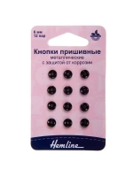 Кнопки металл пришивные 6мм 421.6 Hemline