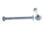 БОЛТ МЕБЕЛЬНЫЙ ELEMENT DIN603 С ГАЙКОЙ ОЦИНК 6Х80 6ШТ 2142