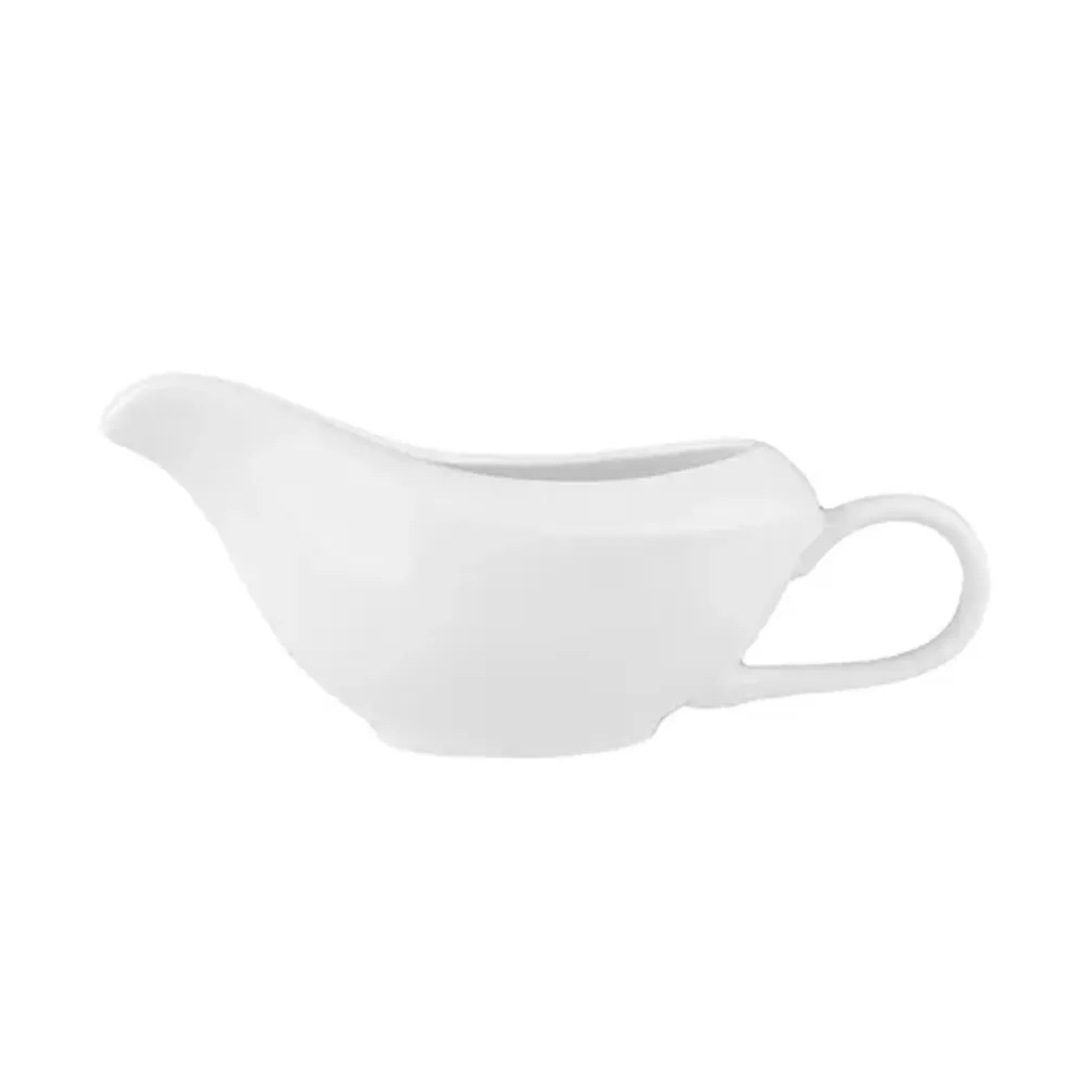 Соусник 160 мл 16,5*6,5 см h6,5 см с ручкой белый фарфор P.L. Proff Cuisine [6]