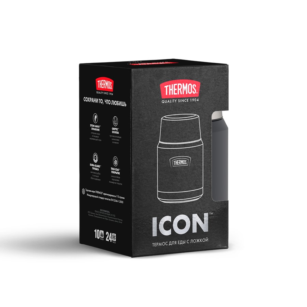 Термос для еды Thermos IS-300 GT (0,47 литра), черный