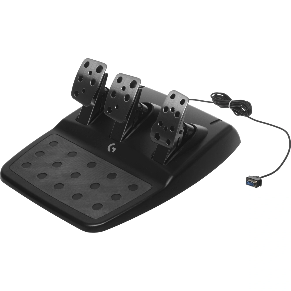Руль Logitech G923 10кноп. (с педалями) черный (941-000165)