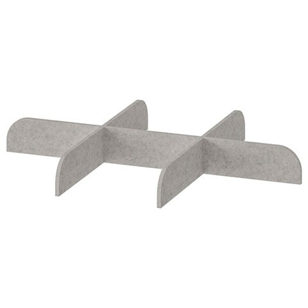 IKEA KOMPLEMENT  (ИКЕА КОМПЛЕМЕНТ)  -  Перегородка для выдвижного лотка - светло-серая 50x35 см