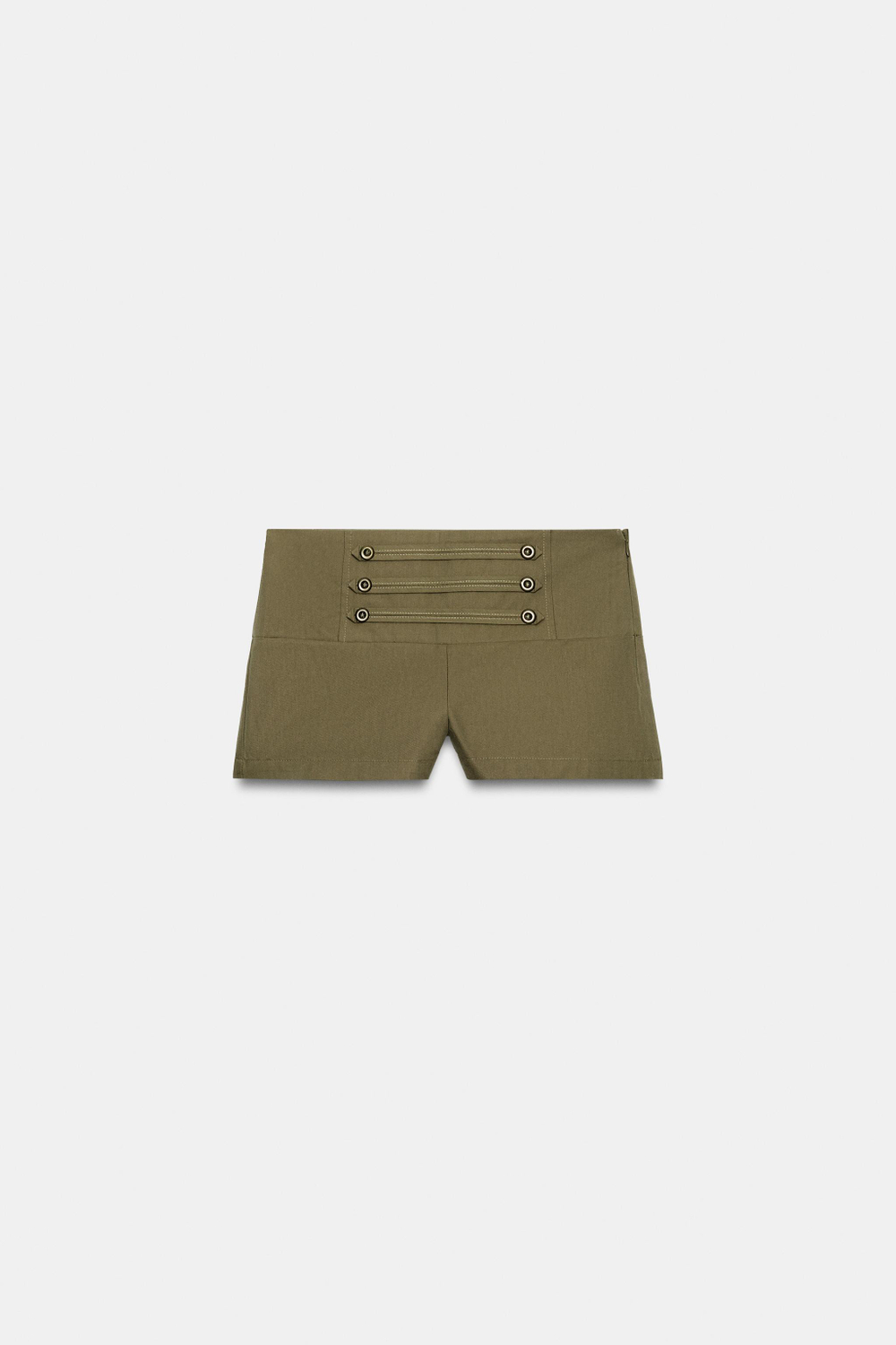 МИНИ-ШОРТЫ С ПУГОВИЦАМИ — ZARA