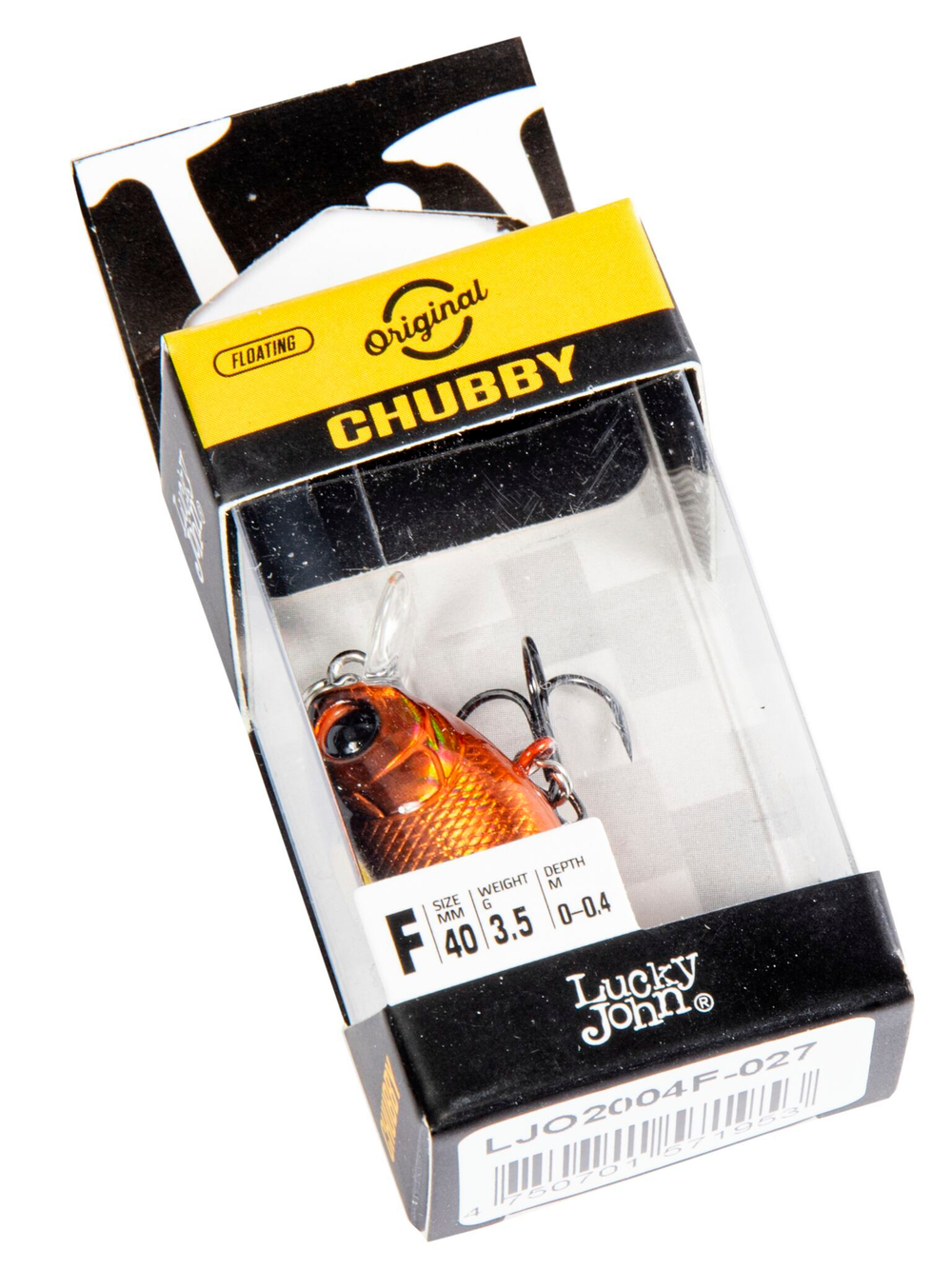 Воблер плав. LJ Original CHUBBY F 04.00/027