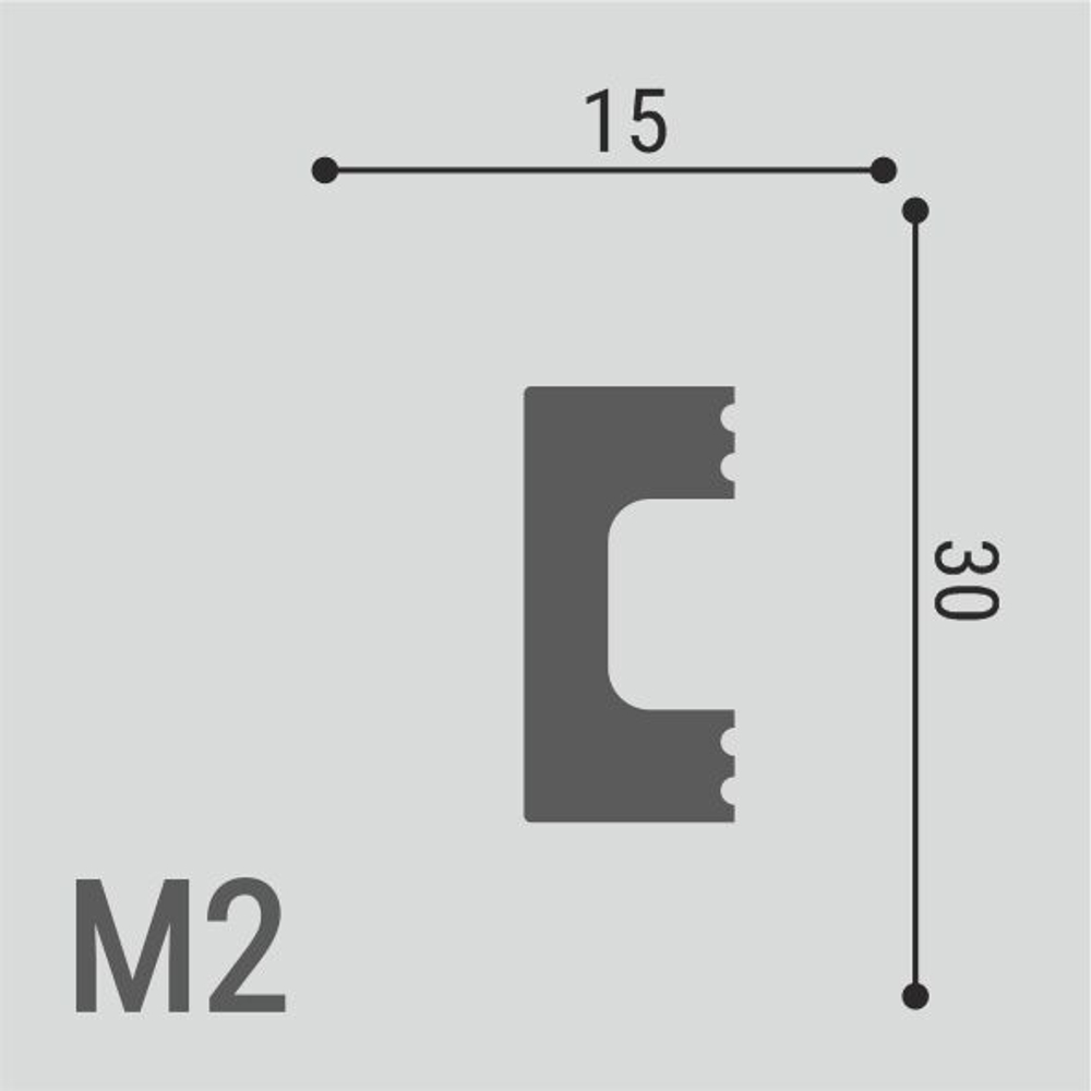 Молдинг М2