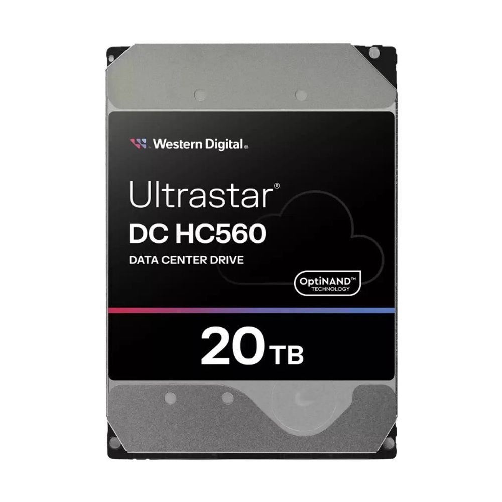 Жесткий диск Western Digital Ultrastar DC HС560 HDD 3.5" SATA 20Tb, 7200rpm, 512MB buffer, 512e, (0F38785) Жесткий диск Western Digital Ultrastar DC HС560 HDD 3.5" SATA 20Tb, 7200rpm, 512MB buffer, 512e, (0F38785)