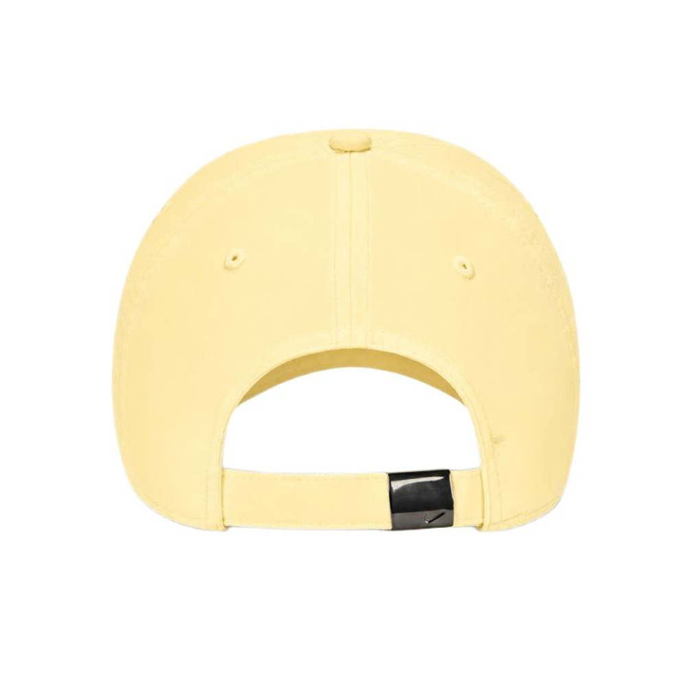 Теннисная кепка Nike Dri-Fit Club Unstructured Metal Swoosh - coconut milk/metallic black