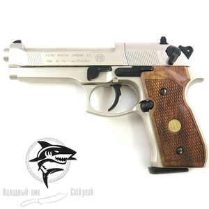 Пневматический пистолет Umarex Beretta 92 FS Никель