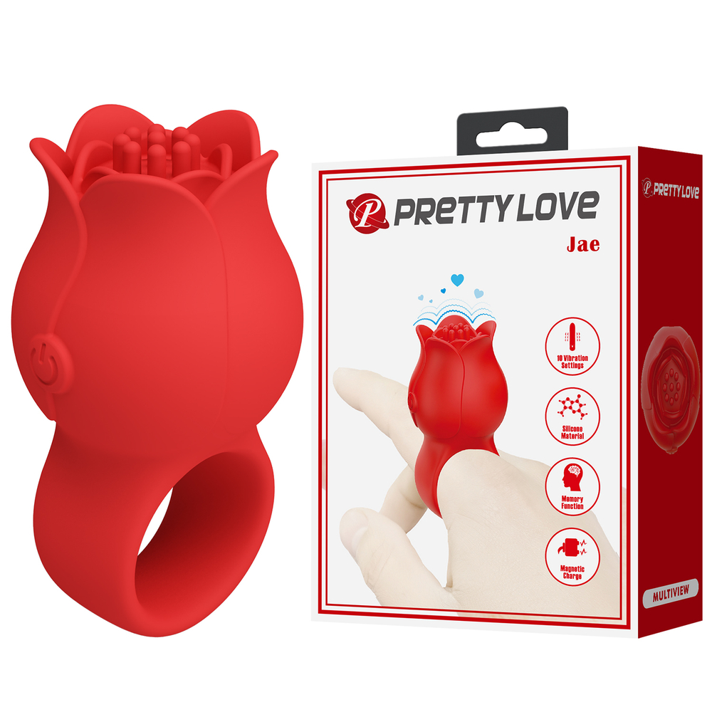 Мини вибратор- кольцо Pretty Love Jae BI-210336