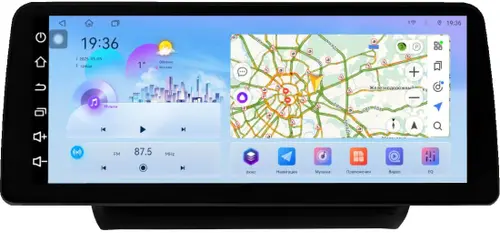 Магнитола для Suzuki Swift 5 2016-2023 (рамка матовая 9) - FarCar S500-TS18 монитор 12.3" 2K QLED на Android 14, Быстрая, CarPlay, 4G SIM-слот
