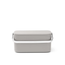 Brabantia Контейнер для мусора Sort & Go 1,8л, серый 230080
