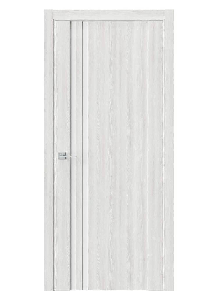 Двери WestStyle F29 Клён айс /Белое Lacobel  ДО