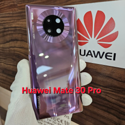 Крышка для Huawei Mate 30 Pro (заднее стекло) "хорошее качество" цвет: розово-сиреневый