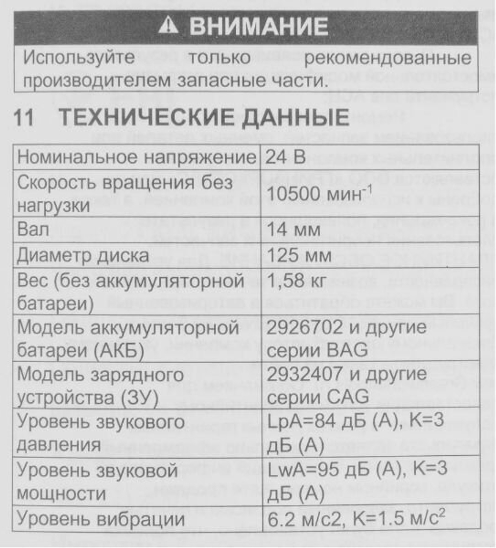 УШМ GREENWORKS GD24AGK2 в компл. с АКБ 2Ач. и ЗУ (3200207UA)