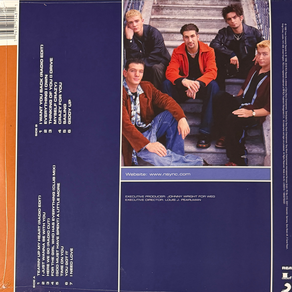 Виниловая пластинка NSYNC ‎– NSYNC LP