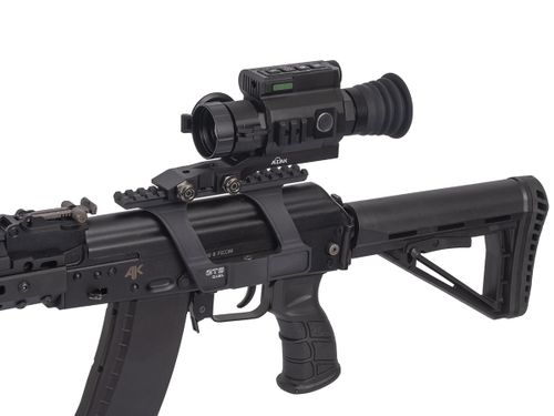 Тепловизионный прицел ATAK ET23-35 PRO x3.7/7.4/14.8/22.2/29.6, 384x288, ø35мм, обнаруж.1400м
