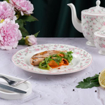 Тарелка классическая d=27 cм,фарфор "NOBLE" серия "Retro Ritz-La Vie En Rose"