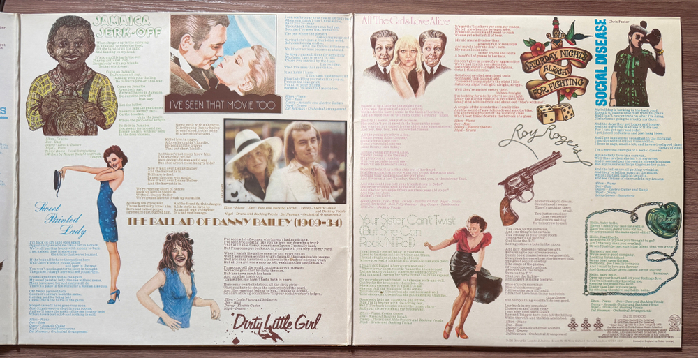 Elton John ‎– Goodbye Yellow Brick Road 2LP (Англия 1978г.) Yellow