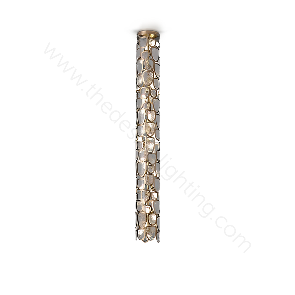 Ceiling design lamp Cabochon by Matthew McCormick Studio