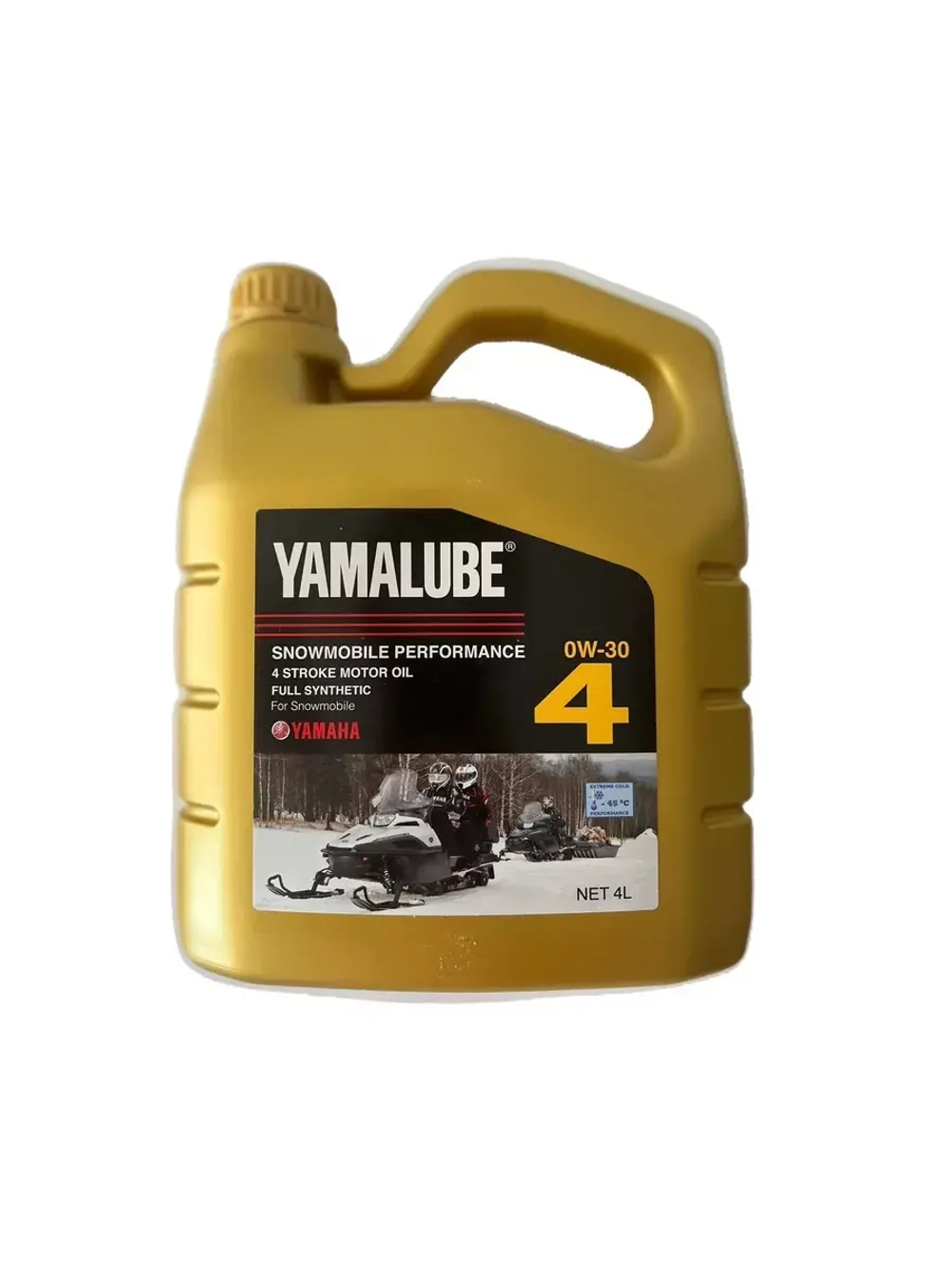Yamalube 0W-30, 4T Synth Snow (4 л)