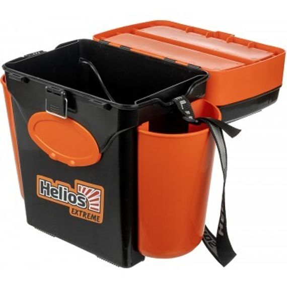 Ящик зимний Helios "FishBox" (10л) оранжевый