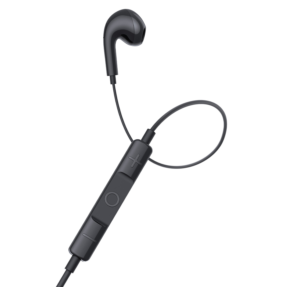 Наушники Baseus Encok CZ17 Semi-In-Ear Wired Earphones - Cluster Black