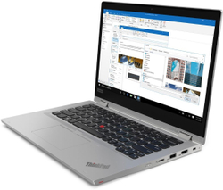 Ноутбук Lenovo ThinkPad L13 Yoga Intel Core i7 10510U, 1.8 GHz, 8192 Mb, 13.3; Full HD 1920x1080, 256 Gb SSD, DVD нет, Intel HD Graphics, WiFi, Bluetooth, Windows 10 Professional, черный 20R5000ERT