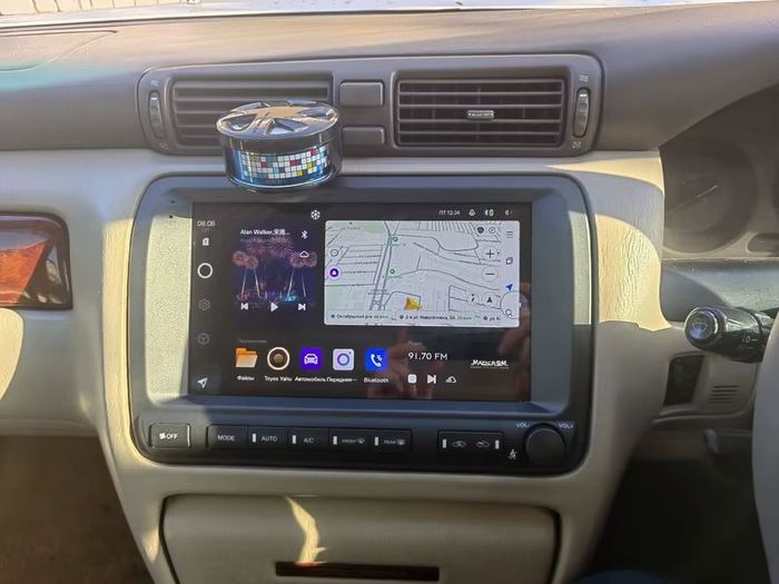 Магнитола для Toyota Crown / Crown Majesta S170 1999-2004 - Teyes CC3-2K монитор 10.36" 2K QLED на Android 10, Быстрая, CarPlay, 4G SIM-слот