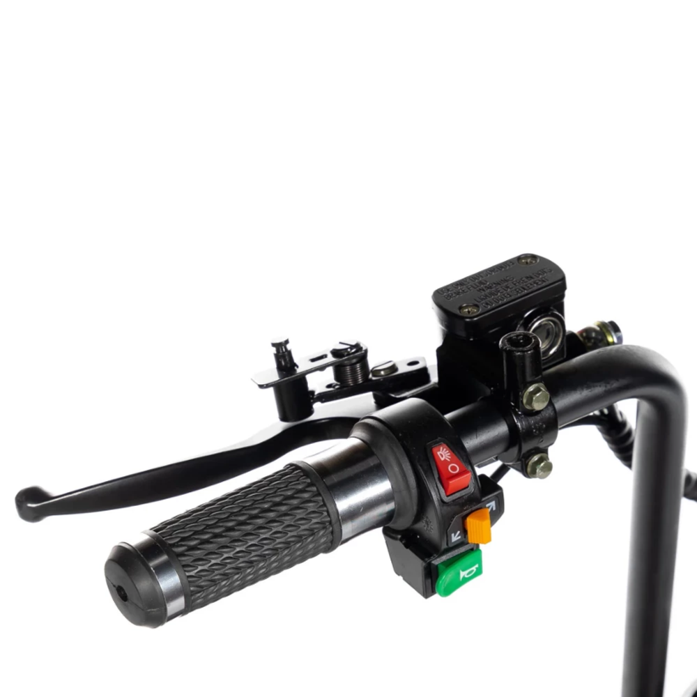Электроскутер Citycoco Trike Mini 1000W 48V 20AH Чёрный