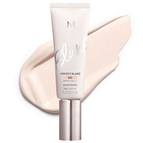 BB-крем осветляющий с эффектом сияния Missha Perfect Blanc BB Cream Brightening SPF50+ / PA+++ #19 Rosy, 40мл