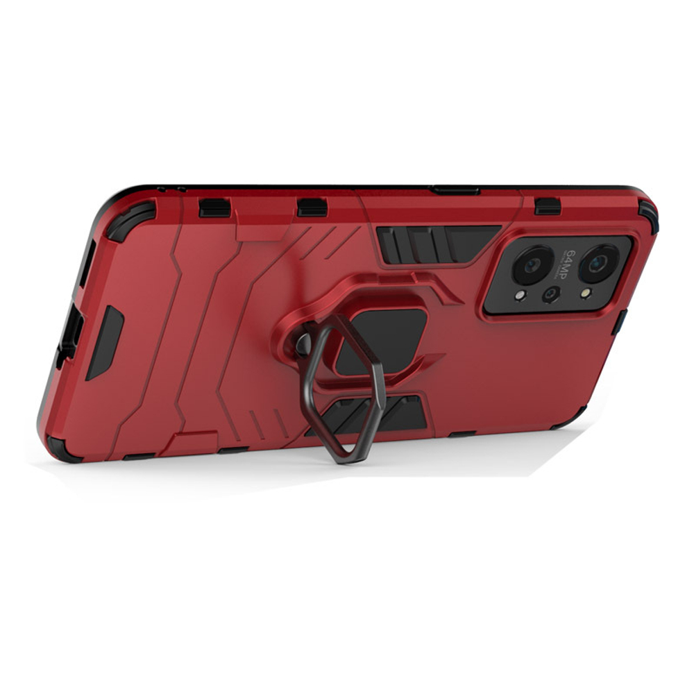 Противоударный чехол с кольцом Panther Case для Realme GT NEO2 5G