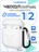 Чехол для Airpods 1/2 Gurdini прорезиненный soft touch Прозрачно Матовый