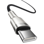 USB-C Кабель Baseus Cafule Metal Charging+Data 100W 1-2m - Black