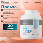 Протеин OstroVit 100% Whey Protein 2000 г арахисовое масло