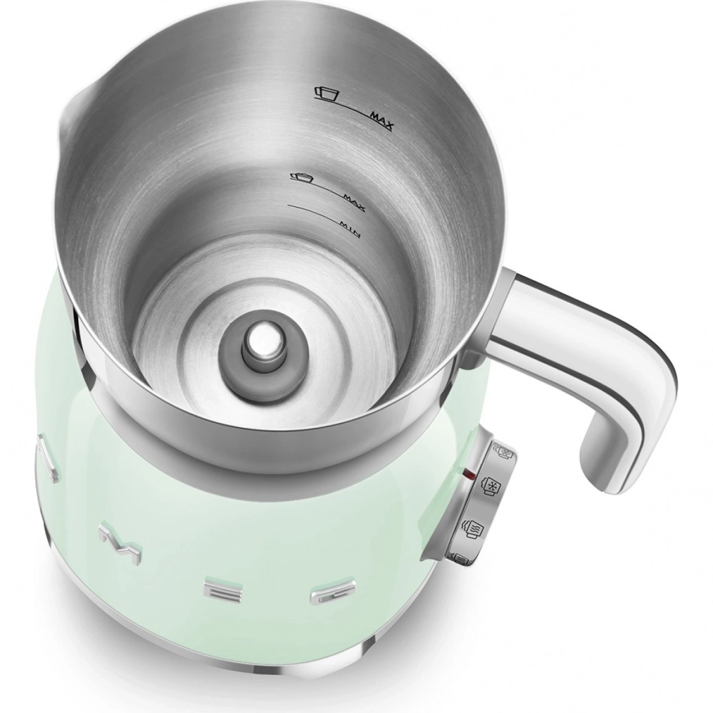 Вспениватель молока Smeg MFF11PGEU пастельный зеленый