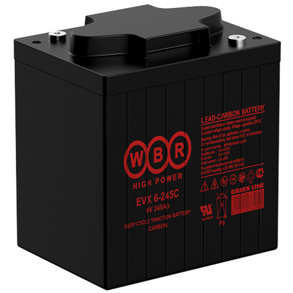 Тяговая аккумуляторная батарея WBR EVX6-245C