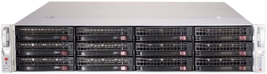 Сервер Supermicro SuperServer 6029TR-DTR 2 x /без ОЗУ/без накопителей/количество отсеков 3.5" hot swap: 6/1200 Вт/LAN 1 Гбит/c