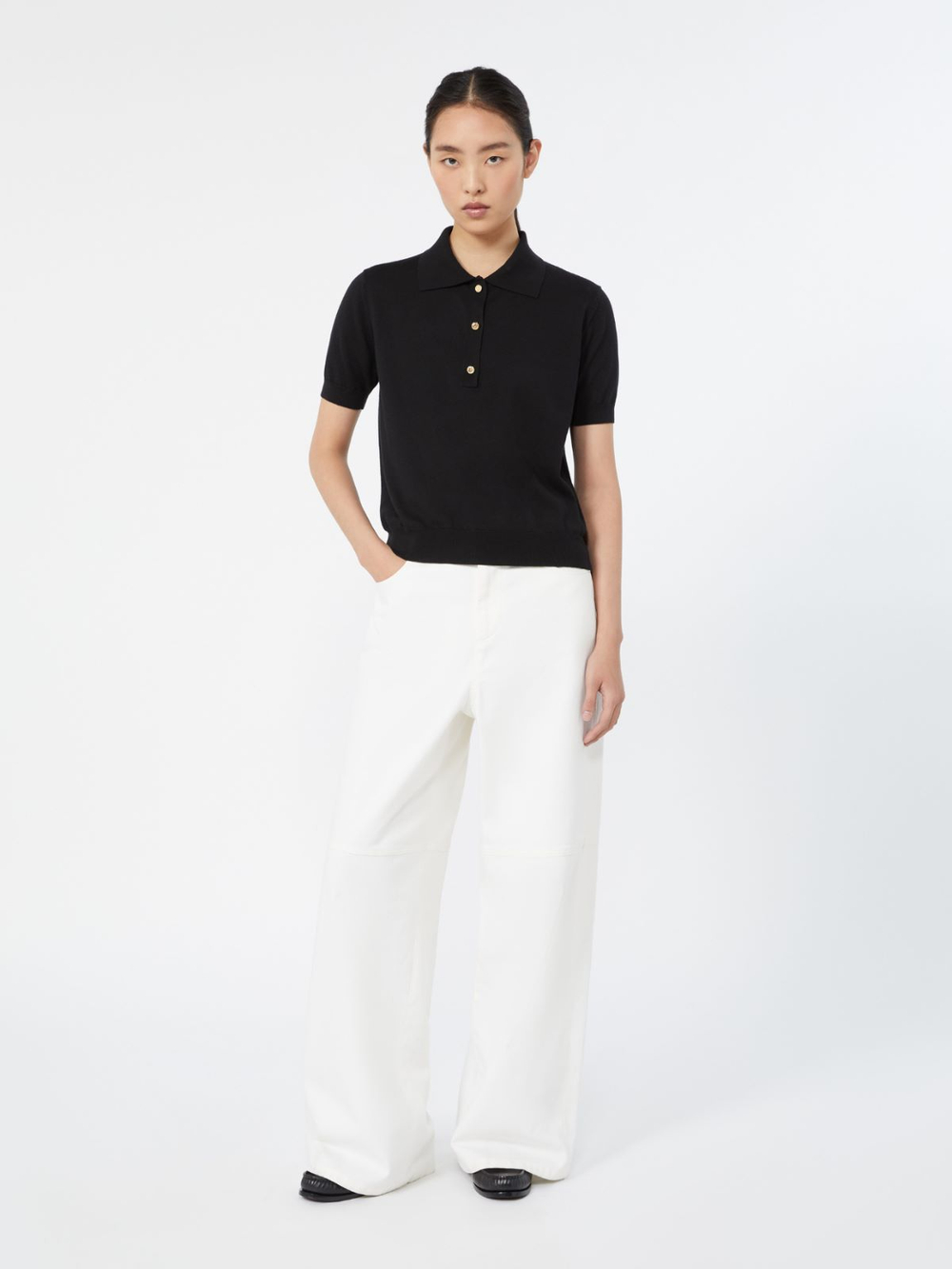 Трикотажное поло MAX MARA
