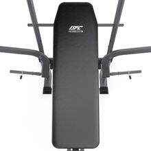 Скамья со стойками под штангу с опциями DFC D349