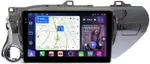 Магнитола для Toyota Hilux 8 2015-2023+ - FarCar S500-TS18 монитор 10.36" QLED на Android 14, CarPlay, 4G SIM-слот