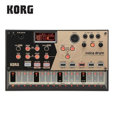 Korg Volca Drum Цифровой ударный синтезатор налоговый синтезатор(Подарите европейский стандартный адаптер)