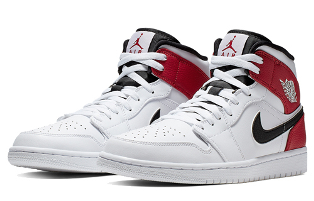 Air Jordan 1 Mid 'White Chicago'