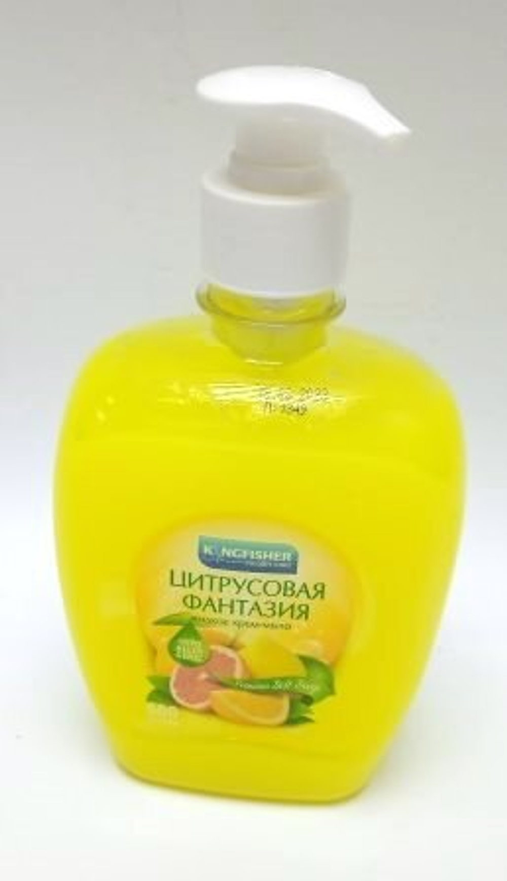 KINGFISHER Жидкое мыло Цитрусовая фантазия 500 г с дозатором