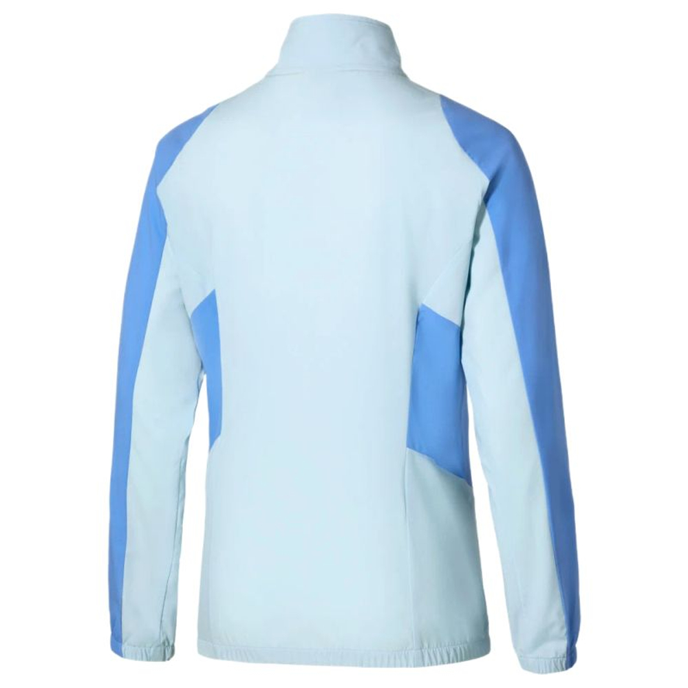 Женская теннисная куртка Mizuno Frontier Shadow Jacket - ice water