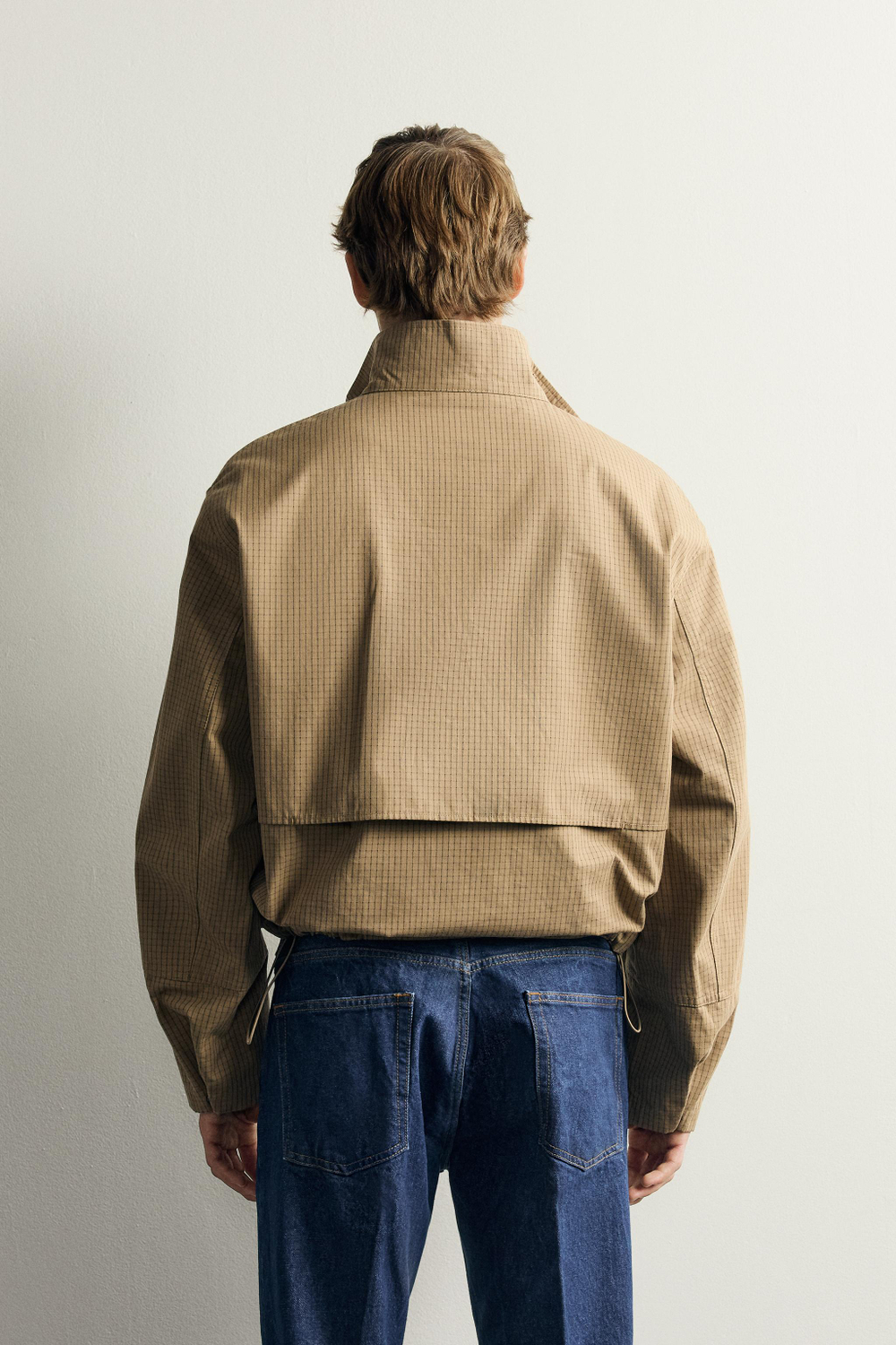 КУРТКА В КЛЕТКУ AARON LEVINE X ZARA — ZARA
