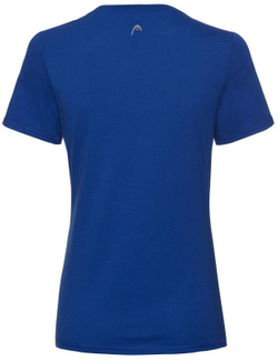 Женская теннисная футболка Head Club Lisa T-Shirt W - небесный