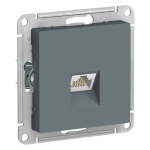 ATLASDESIGN РОЗЕТКА компьютерная RJ45 кат. 5e, механизм, ГРИФЕЛЬ