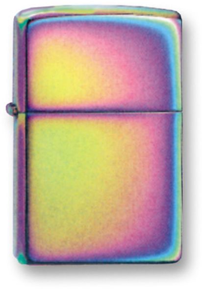 Цена наЗажигалка ZIPPO Classic с покрытием Spectrum™, латунь/сталь, разноцветная, глянцевая, 36x12x56 мм