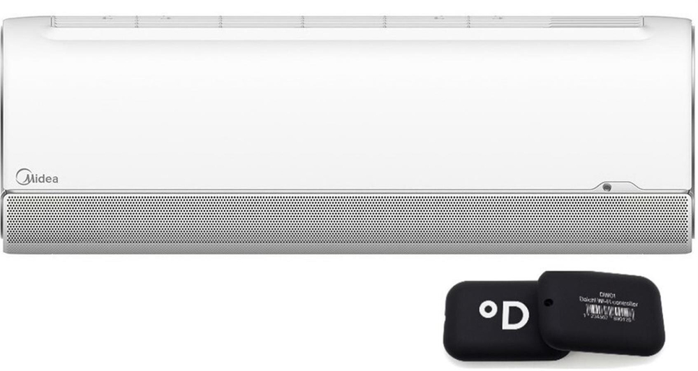 Сплит-система кондиционер настенный Midea Breezeless MSFA2W-12N8D6-I/MSFA1-12N8D6-O на 35 м²