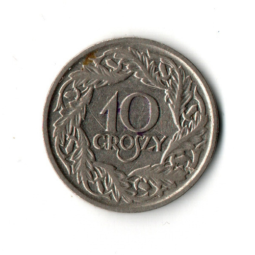 10 грошей 1923 год Польша